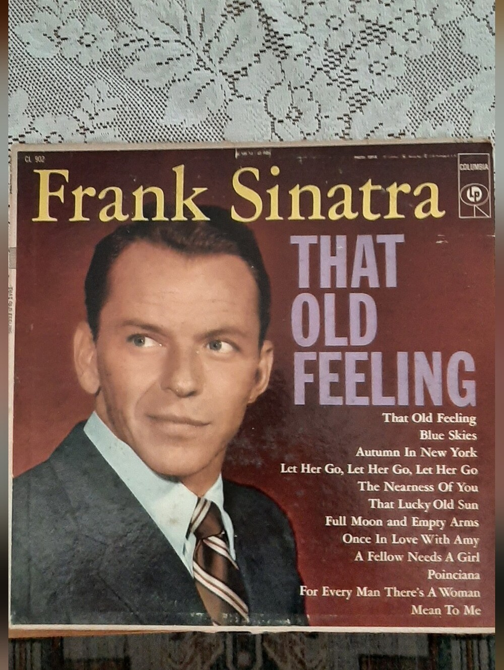 Frank Sinatra That Old Feeling Vinyl Lp '56
